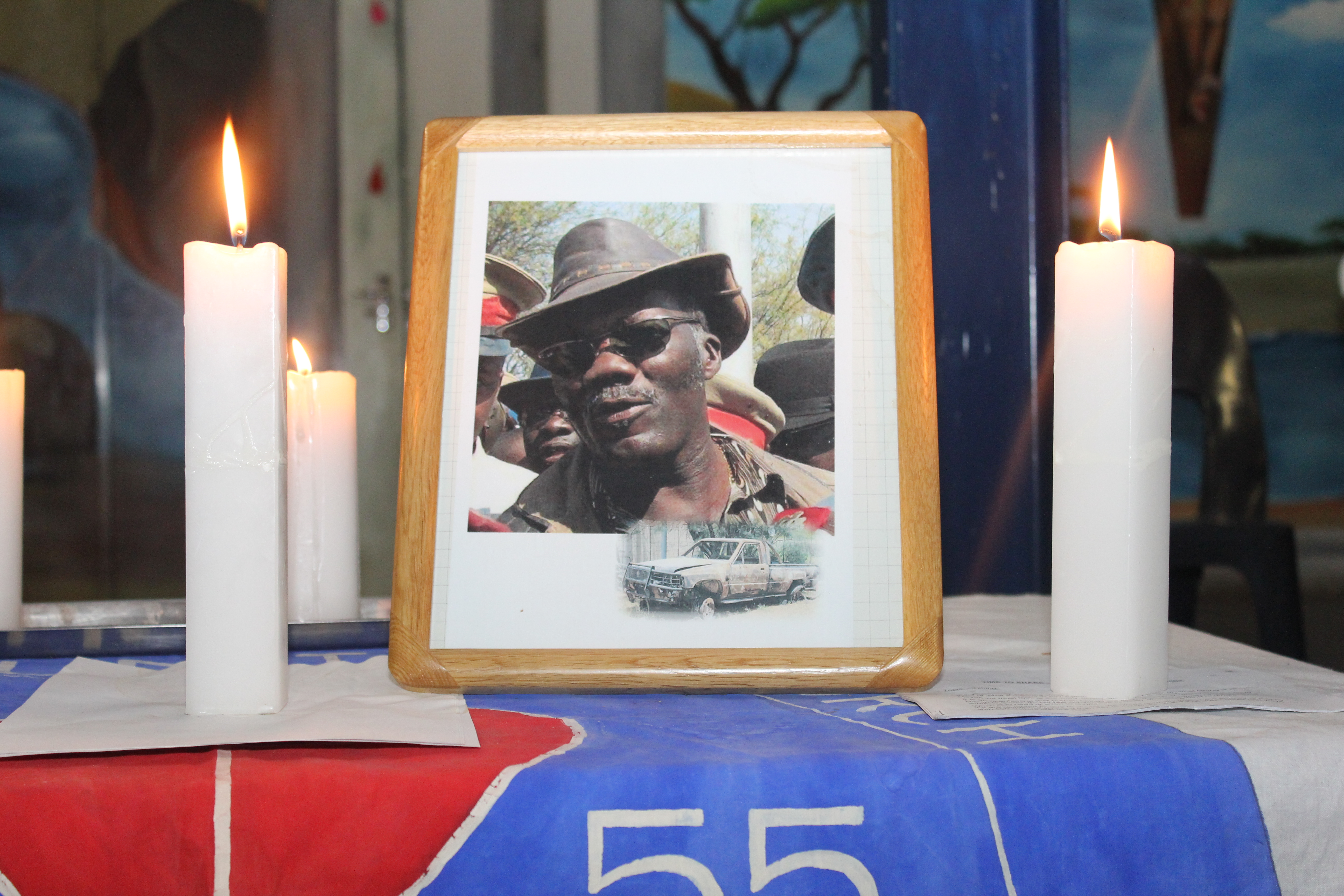 The memorial service held at the beginning of 2013